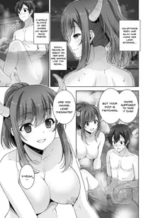 Tottemo H na Succubus Onee-chan to Onsen de Shippori Sex, English