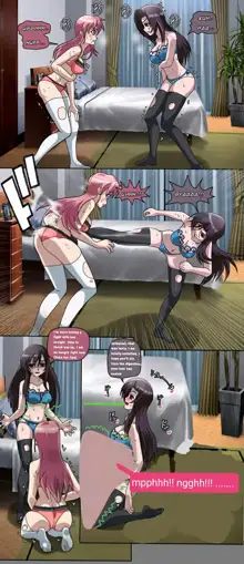 Yandere catfight: Kotohana vs Haruka, English