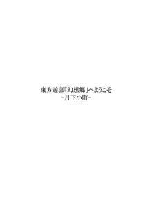 東方遊郭「幻想郷」へようこそ-月下小町-, 日本語