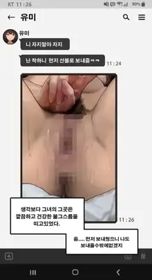 그녀는머리의나사가빠져있다fff, 한국어