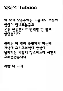 Gaisen no Ato de. | 개선의 뒤에는., 한국어