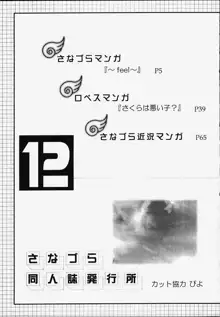 さなづら・ロペスの趣味の同人誌12, 日本語