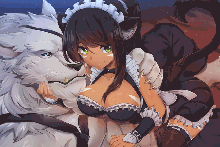 French Maid Nidalee and RENGAR, 日本語