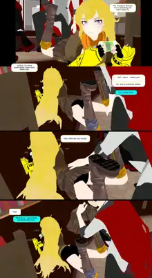 Ero-comic RWBY Adventures: The Your Mumpetition, English