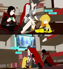 Ero-comic RWBY Adventures: The Your Mumpetition, English