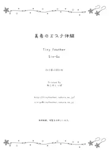 美希のエステ体験, 日本語