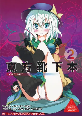 Touhou Kutsushita Bon 2 | Touhou Sock Book 2, English