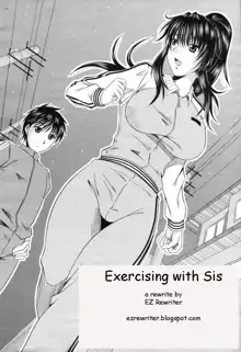 Exercising with Sis, English