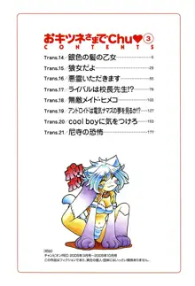 おキツネさまでChu♥ Vol. 03, 日本語