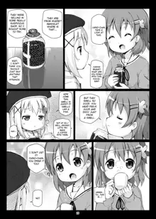 Gochuumon wa Botebara desu ka? Gochuumon wa Futanari desu ka?, English