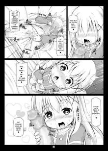 Gochuumon wa Botebara desu ka? Gochuumon wa Futanari desu ka?, English