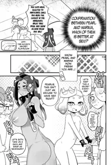 Kenshou! Ecchi ga Jouzu nano wa Hime? Iida? | Confirmation! Who's Better at Sex, Pearl? Or Marina?, English