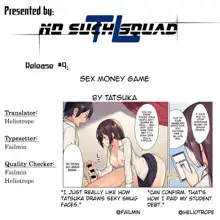 SEX MONEY GAME, English