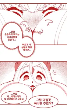 세레스티아랑 유아플레이 하는 만화, 한국어