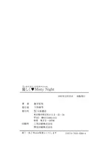 優しくMisty Night, 日本語