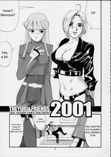 The Yuri & Friends 2001, English