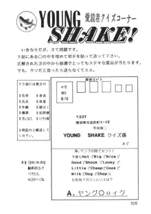 YOUNG SHAKE!, 日本語