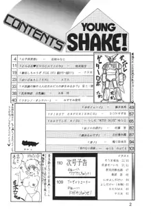 YOUNG SHAKE!, 日本語