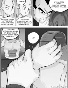 First Kiss (Parody) [English] <DBZ, Dragon Ball, Vegeta, Bulma, Romantic, Romance>, English