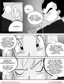 First Kiss (Parody) [English] <DBZ, Dragon Ball, Vegeta, Bulma, Romantic, Romance>, English