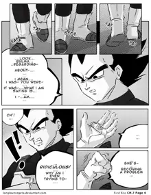 First Kiss (Parody) [English] <DBZ, Dragon Ball, Vegeta, Bulma, Romantic, Romance>, English