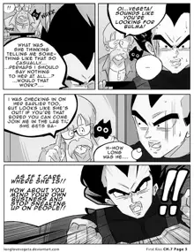 First Kiss (Parody) [English] <DBZ, Dragon Ball, Vegeta, Bulma, Romantic, Romance>, English