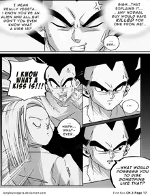 First Kiss (Parody) [English] <DBZ, Dragon Ball, Vegeta, Bulma, Romantic, Romance>, English