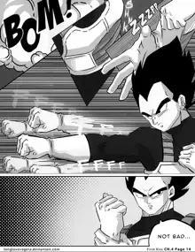 First Kiss (Parody) [English] <DBZ, Dragon Ball, Vegeta, Bulma, Romantic, Romance>, English