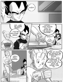 First Kiss (Parody) [English] <DBZ, Dragon Ball, Vegeta, Bulma, Romantic, Romance>, English