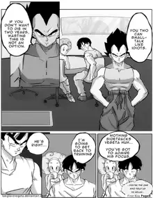 First Kiss (Parody) [English] <DBZ, Dragon Ball, Vegeta, Bulma, Romantic, Romance>, English