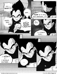 First Kiss (Parody) [English] <DBZ, Dragon Ball, Vegeta, Bulma, Romantic, Romance>, English