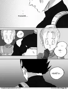 First Kiss (Parody) [English] <DBZ, Dragon Ball, Vegeta, Bulma, Romantic, Romance>, English