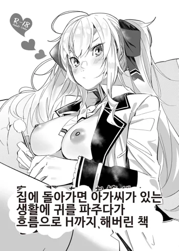 Ie ni Kaettara Ojou ga Iru Seikatsu de Mimikaki kara Nagare de H made Shichatteta Hon | 집에 돌아가면 아가씨가 있는 생활에 귀를 파주다가 흐름으로 H까지 해버린 책, 한국어