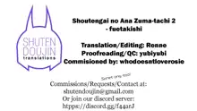 Shoutengai no Ana Zuma-tachi 2, English