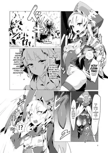 Kotohana -Sei Shinkan Shokushu Nyuujoku Choukyou- | Unusual Flower -Breaking in the Holy Priestess with Tentacle Breast Torture-, English