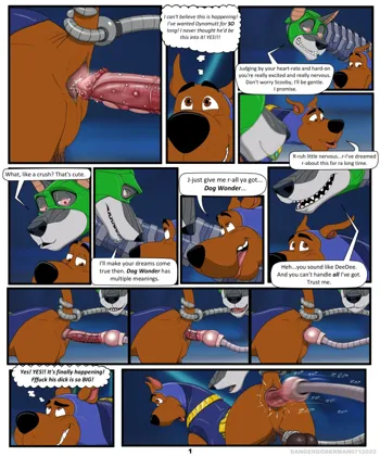 Slut for Dynomutt: Scooby's dreams come true, English