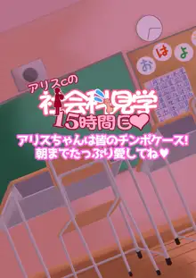 アリスちゃんの社会科見学, 日本語