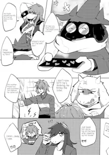 “The Level Max Bed Inspector (Leader) and The Rude Monster“ Serial Comic 1, English