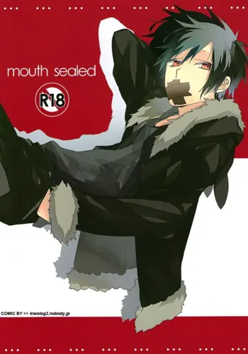 mouth sealed, English