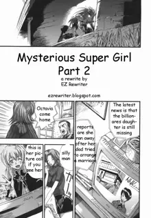 Mysterious Super Girl Pt. 1-2, English