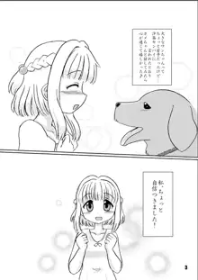 なずな犬被飼育日記, 日本語