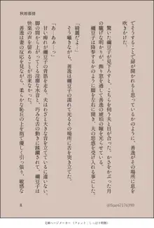 ぜんねず官能小説【秋雨慕情】, 日本語