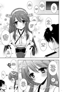 Ware, Haruna to Ofuro ni Totsunyuu su!!  | Plunging into the Bath with Haruna, English