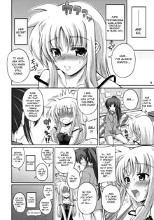 Otona Fate to Kodomo Nanoha, English