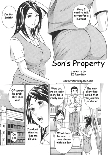 Son's Property, English