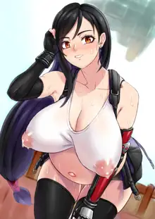 爆乳看板娘のスラムエッチ, 日本語