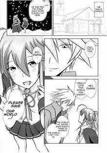 BlazBlue Ragna x Celica Hentai Doujinshi by Fisel from REVELLIUS team, English