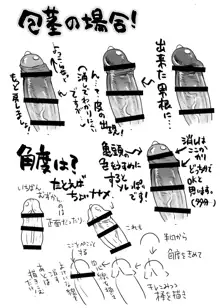 男根の描き方, 日本語