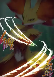 Evil Greninja x Delphox, English