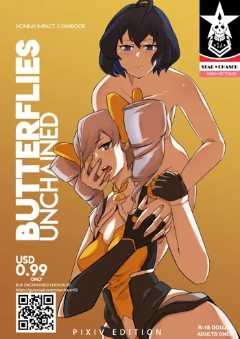 HI3RD Doujinshi 002 BUTTERFLIES UNCHAINED, English